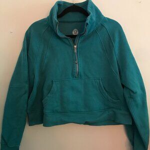 Lululemon Oversized Half Zip Scuba Funnel Neck - Short